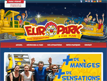 Tablet Screenshot of europarkvias.com